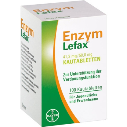 Enzym Lefax 酵素酶助消化咀嚼片 100片 12岁及以上人群适用