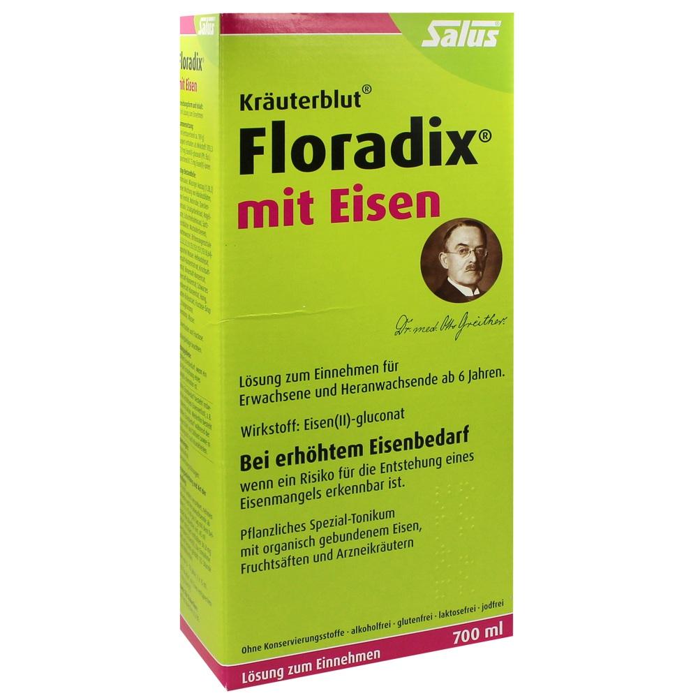 Salus Floradix 铁元补铁营养液 700ml