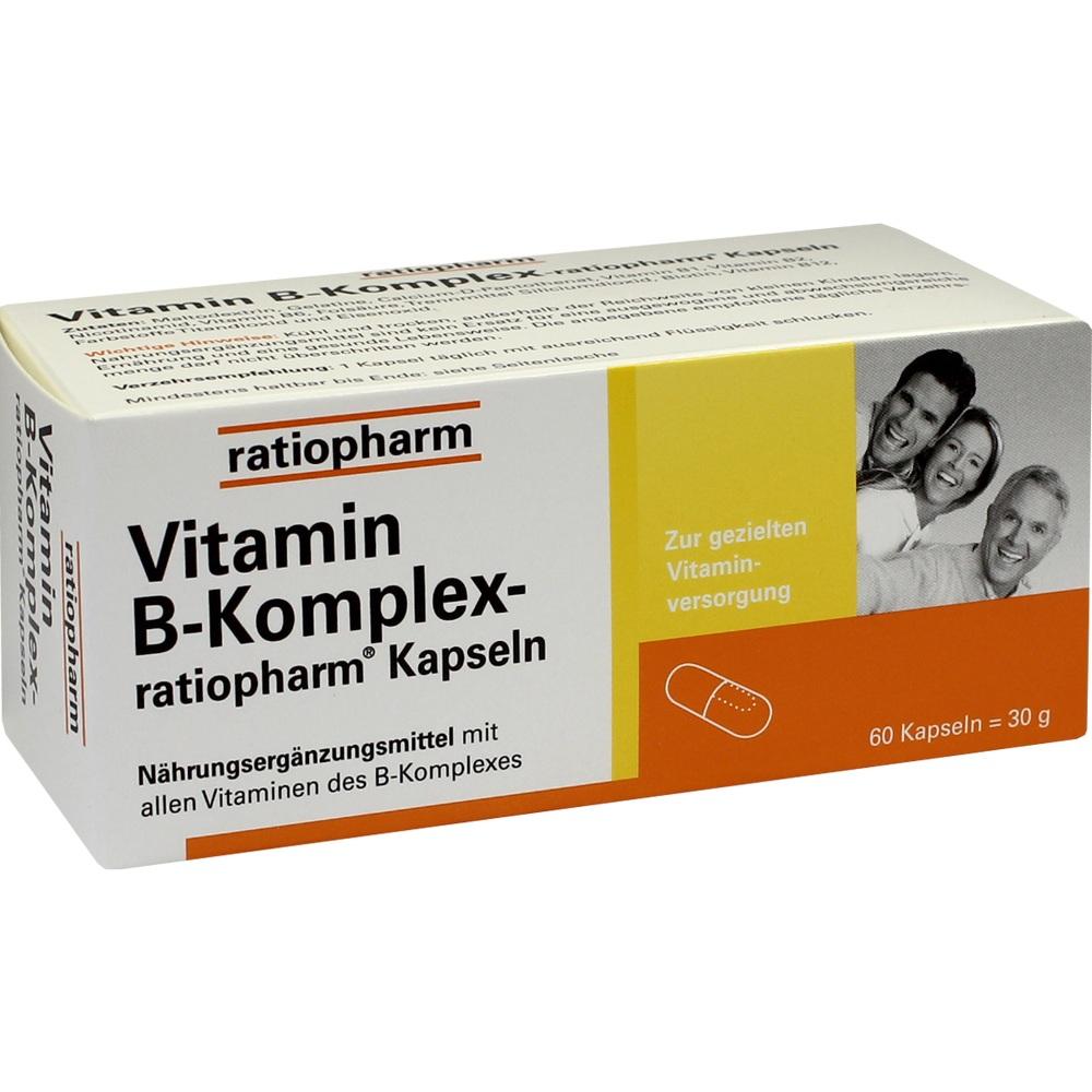 Ratiopharm 维他命B胶囊 60粒,ddepin,第1张