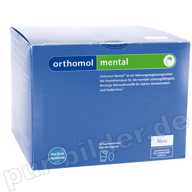 Orthomol 奥适宝 营养颗粒冲剂 30袋 改善记忆力和注意力不集中问题