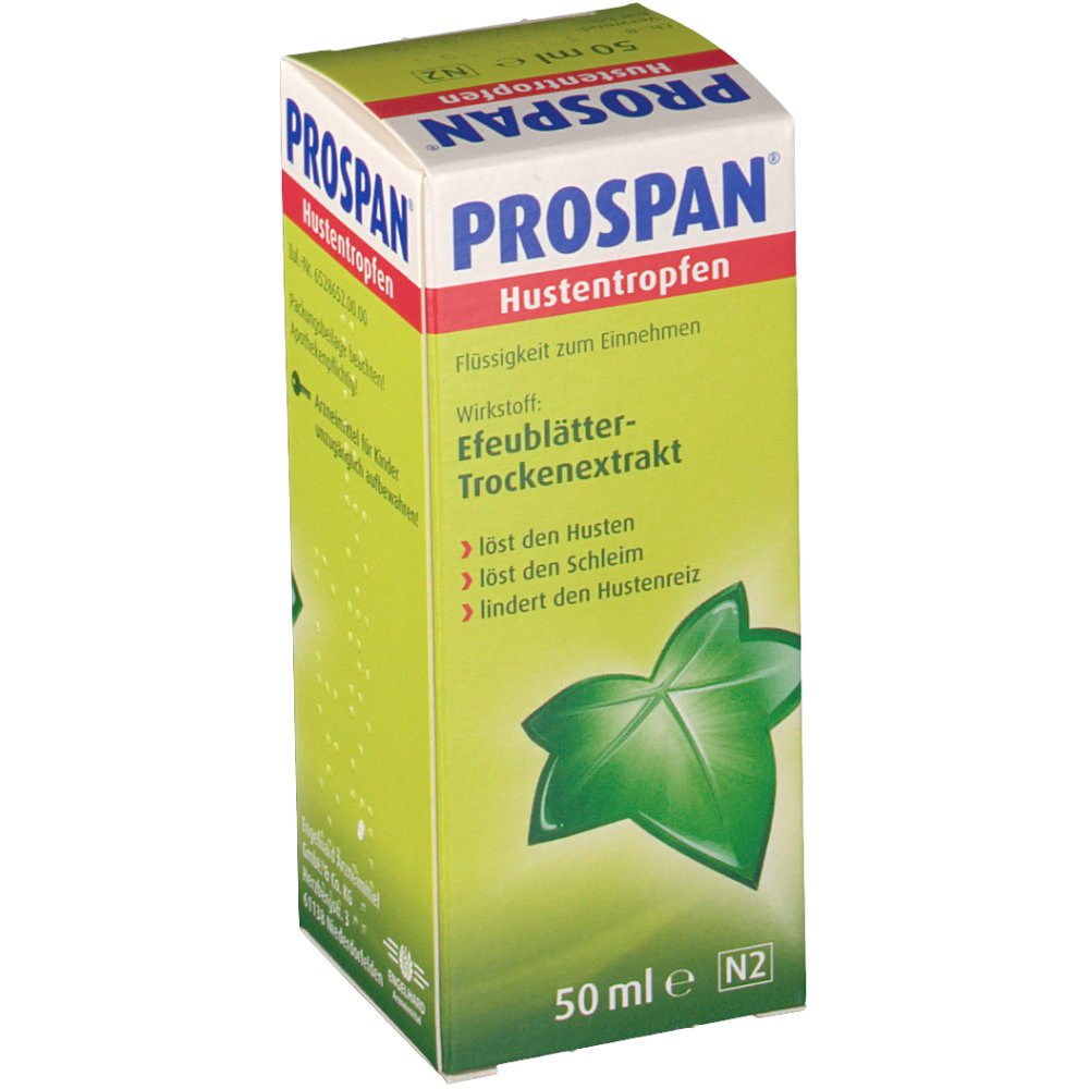 Prospan 小绿叶浓缩滴剂 （1岁以上适用） 50ml,ddepin,第1张