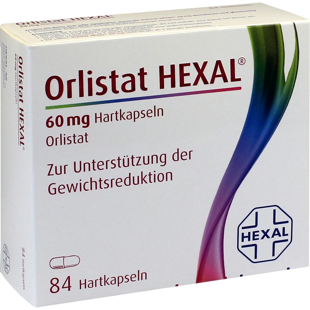 Hexal Orlistat 奥利司他 控油纤体硬胶囊 84粒