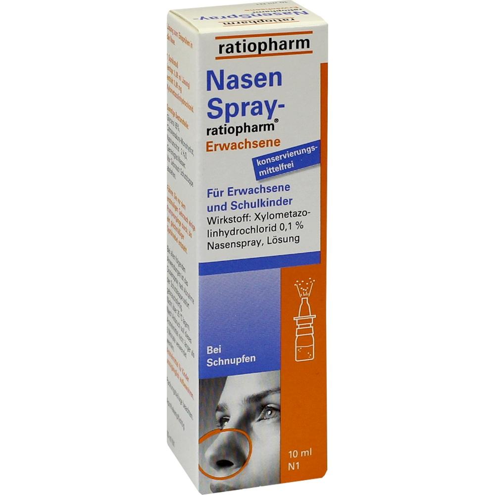 Ratiopharm 成年人鼻腔喷雾 10ml