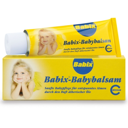 BABIX 桉树油宝宝感冒鼻塞舒缓按摩膏 舒缓呼吸 3个月以上宝宝适用